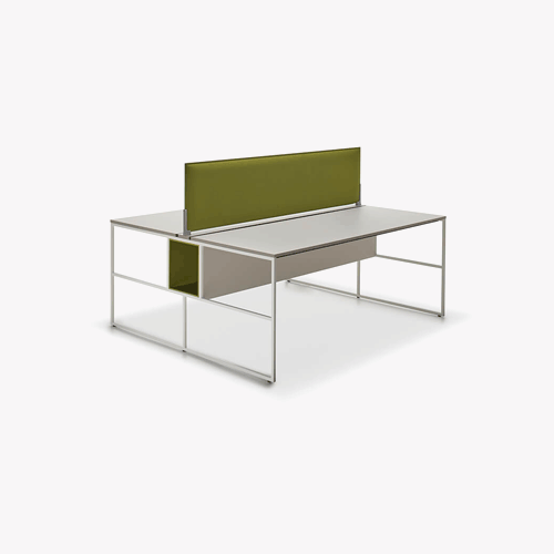 [FURN_7888] Schreibtisch mit Trennwand